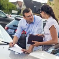 Car Accident Notes Stock Photo | Nashville