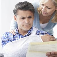 Medical Bills Stock Photo