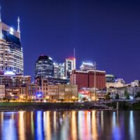 Nashville, Tennessee Skyline